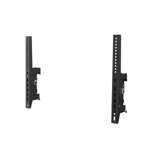 Kimex Supporto da Soffitto Inclinabile per TV 43"-75" Modalità Verticale Altezza 175cm VESA 400x400 Max 50Kg