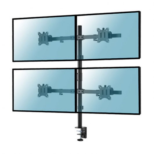 Kimex Soporte de Mesa 4 Brazos para Monitor 17''-32'' VESA 100x100 Máx. 8Kg