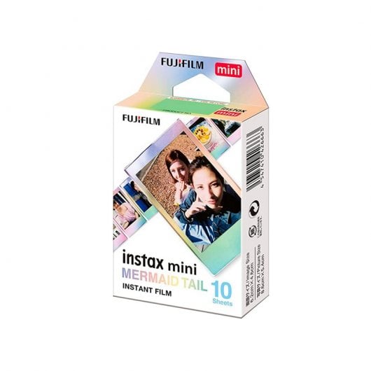 Fujifilm Instant Film Shot Mermaid Tail Película Fotográfica Instantánea 10 Hojas