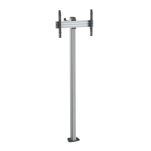 Kimex Supporto da Terra con Base Avvitabile per TV 32"-75" Altezza 240cm VESA 600x400 Max 50Kg