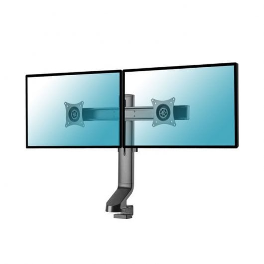 Kimex Soporte de Mesa Doble Brazo para Monitor 17"-27" VESA 100x100 Máx. 7Kg