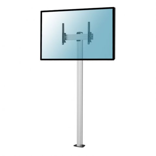 Kimex Soporte de Suelo Inclinable con Base Atornillable para TV 32"-75" Altura 240cm VESA 600x400 Máx 50Kg