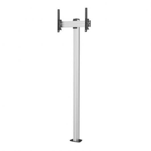 Kimex Soporte de Suelo Inclinable con Base Atornillable para TV 32"-75" Altura 240cm VESA 600x400 Máx 50Kg