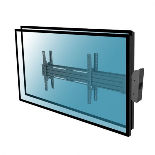 Kimex Soporte de Pared para 2 Pantallas de TV 32"-65" VESA 400x400 Máx. 30Kg