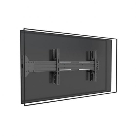 Kimex Soporte de Pared para 2 Pantallas de TV 32"-65" VESA 400x400 Máx. 30Kg