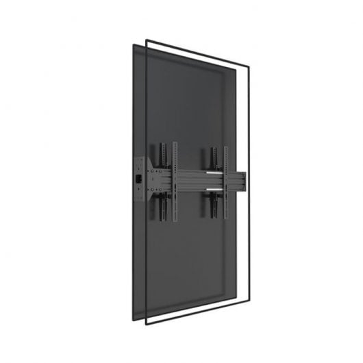 Kimex Soporte de Pared para 2 Pantallas de TV 32"-65" VESA 400x400 Máx. 30Kg