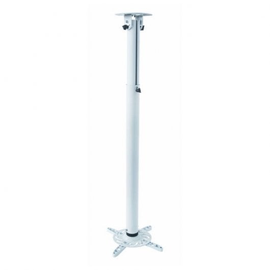Kimex Soporte de Techo para Proyectores Altura Ajustable 70-117cm Blanco