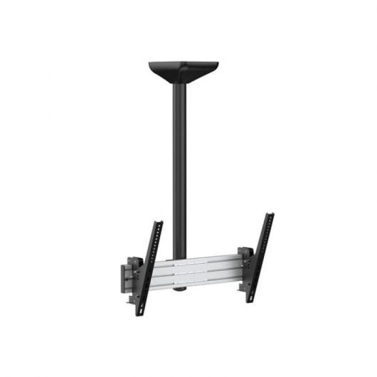 Kimex Support Plafond pour TV 43"-55" Hauteur 100cm VESA 600x400 Max 50Kg