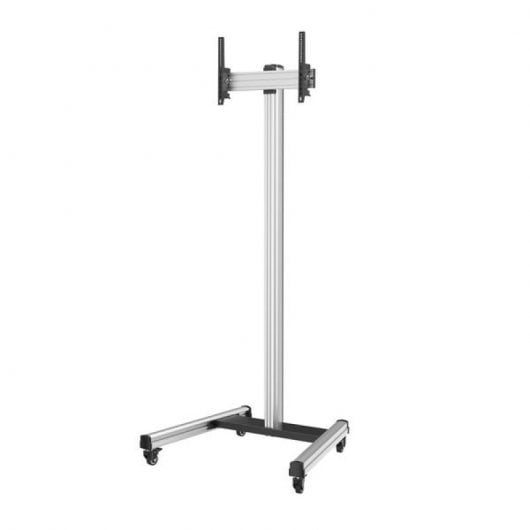 Kimex Supporto Mobile da Pavimento per TV 32"-75" Altezza 240cm VESA 600x400 50Kg