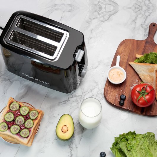 Aigostar Warrior Tostador 2 Ranuras 750W