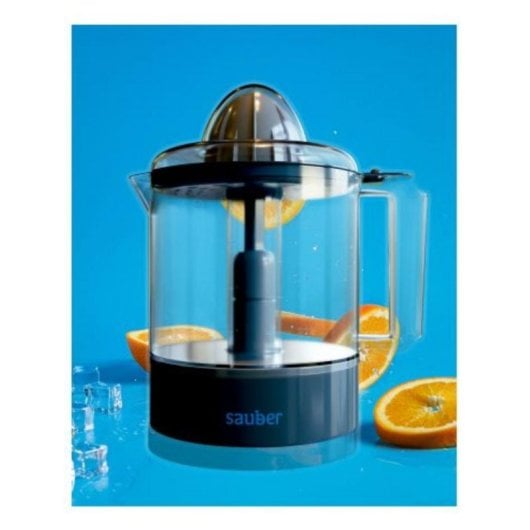 Exprimidor Sauber Serie 5-08 30W 0,8L Filtro Regulable Azul/Transparente