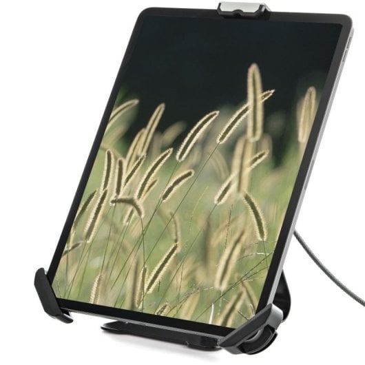 StarTech.com Supporto per tablet da tavolo - Supporto con sistema di bloccaggio K-Slot per tablet da 7.9"a 13" - Porta tablet regolabile universale per scrivania/banchi - Sostegno di sicurezza antifurto bloccabil