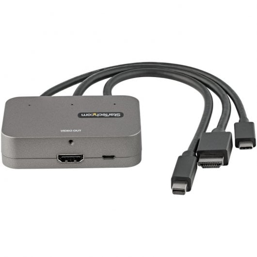 StarTech Adaptador Mini Displayport para USB-C ou HDMI para HDMI 4K