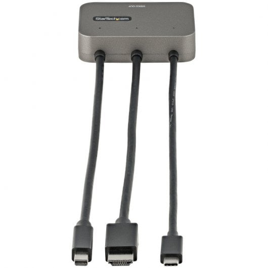 StarTech Adaptador Mini Displayport para USB-C ou HDMI para HDMI 4K
