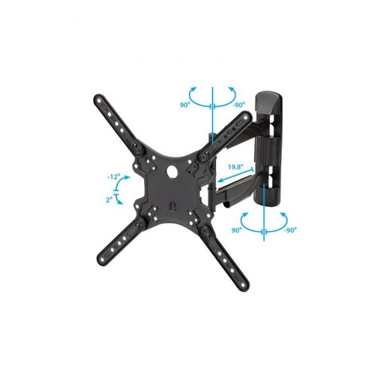 StarTech.com FPWARTB1M TV-Halterung 139,7 cm (55") Schwarz