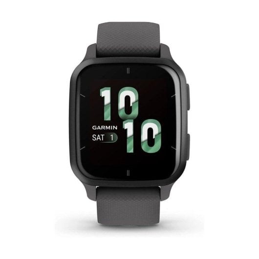 Garmin Venu Sq 2 Bluetooth GPS 40mm AMOLED Gris Étanche 5ATM Pulsomètre SpO2