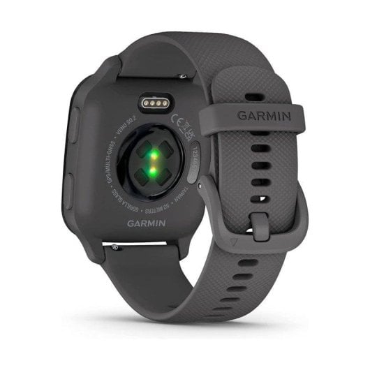 Garmin Venu Sq 2 Bluetooth GPS 40mm AMOLED Gris Étanche 5ATM Pulsomètre SpO2