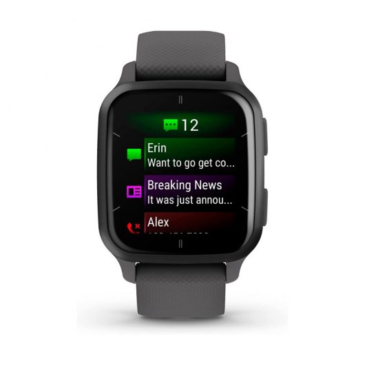 Garmin Venu Sq 2 Smartwatch 40 mm Schattengrau/Schiefer