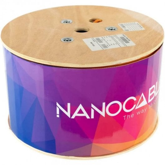 Cavo di rete Nanocable Coil Cat.7 SFTP PIMF AWG23 305m Arancione