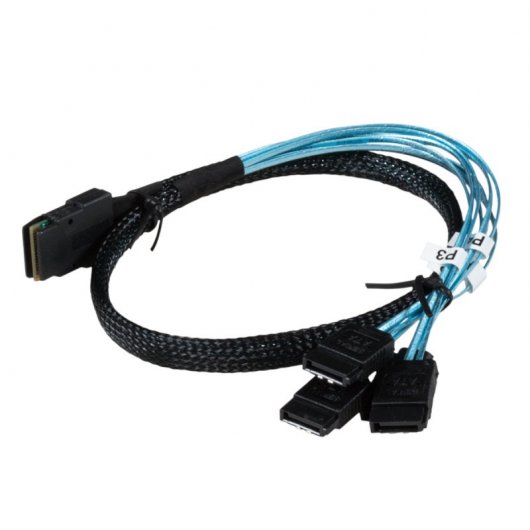 UNYKAch Cable Mini SAS a 4 SATA 0.5m