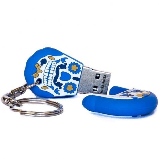 Tech One Tech Calavera Blue 32GB USB 2.0