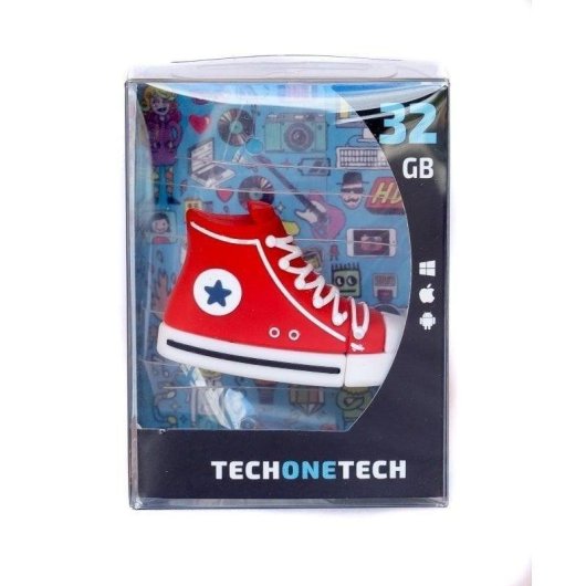 USB-Stick Tech One Tech Red Reverse 32GB USB 2.0