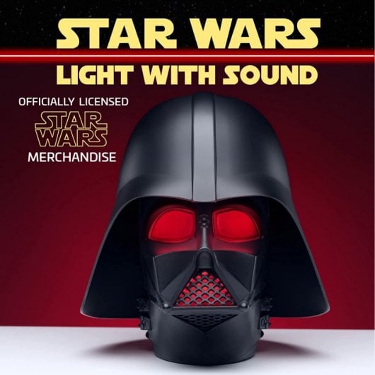 Paladone Lámpara Star Wars Casco de Darth Vader con Sonido
