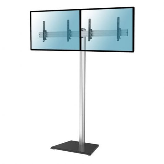 Kimex Supporto Inclinabile per 2 Schermi TV 50''-55'' Altezza 240cm VESA 600x400 Max 50Kg