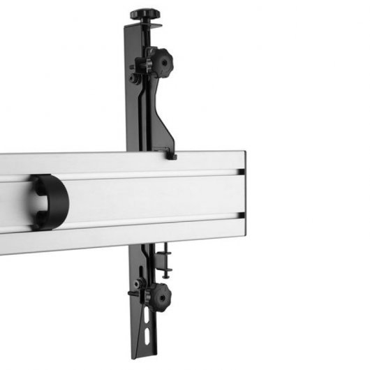 Kimex Soporte de Videoconferencia para 2 Pantallas de TV 45"-55" para Atornillar VESA 600x400 Máx. 50Kg