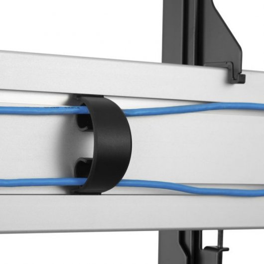 Kimex Soporte de Videoconferencia para 2 Pantallas de TV 45"-55" para Atornillar VESA 600x400 Máx. 50Kg