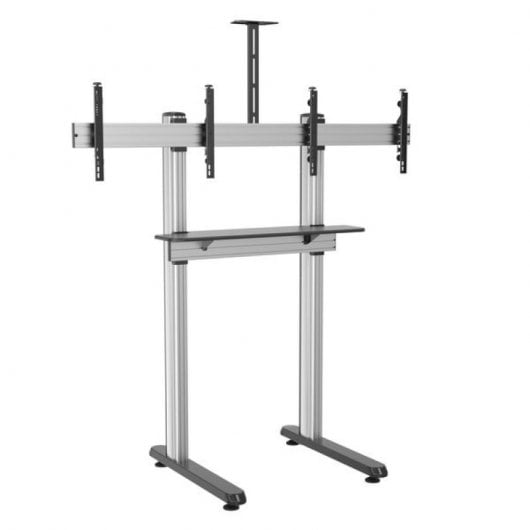 Kimex Suporte de Vídeo-Conferências para 2 Ecrãs de TV 45"-55" VESA 600x400 Máx. 50Kg