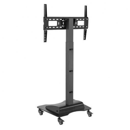 Kimex Soporte de Suelo Motorizado con Ruedas para TV 37"-75" VESA 600x400 Máx. 50Kg