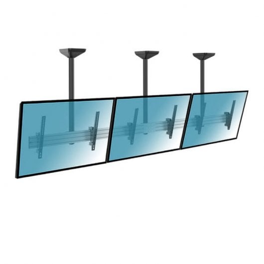 Kimex Soporte de Techo Menú Board para 3 TV 45"-50" Altura 100cm VESA 600x400 Máx. 50Kg
