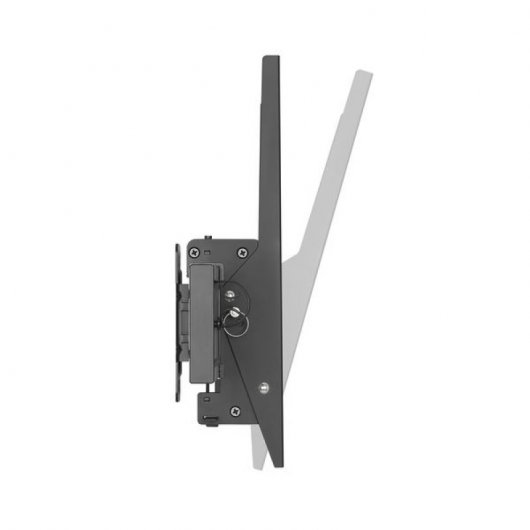 Kimex Soporte de Techo Menú Board para 3 TV 45"-50" Altura 100cm VESA 600x400 Máx. 50Kg