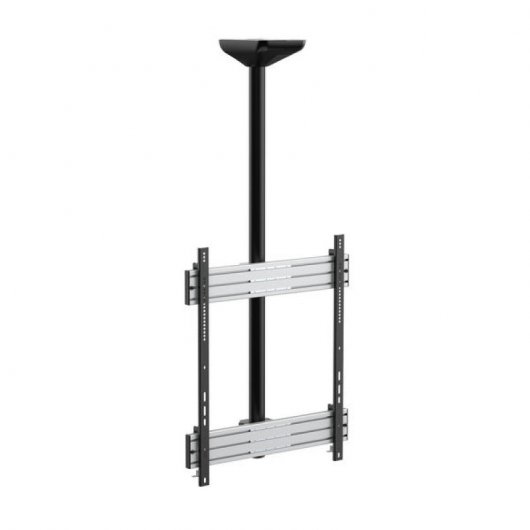 Kimex Soporte de Techo para TV 65"-75" Modo Vertical Altura 150cm VESA 800x600 Máx. 50Kg