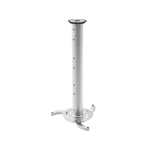 Kimex Soporte de Techo para Proyector Altura 13-100cm Máx. 10Kg Gris
