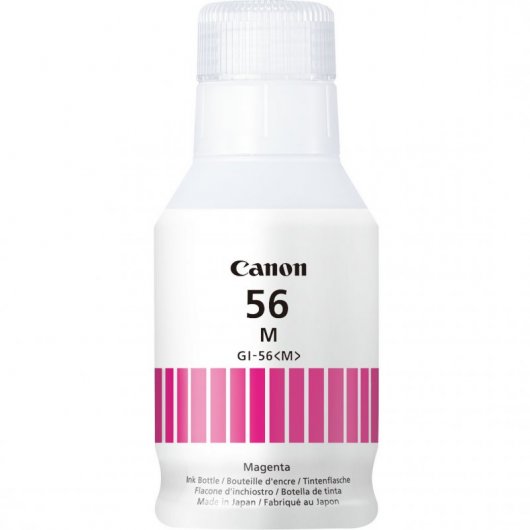 Botella de Tinta Original Alta Capacidad Canon GI-56M Magenta