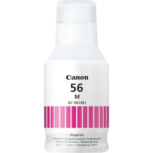 Canon GI-56M Recharge d'Encre Magenta Originale à Haute Capacité Maxi pour MAXIFY GX6050/GX7050