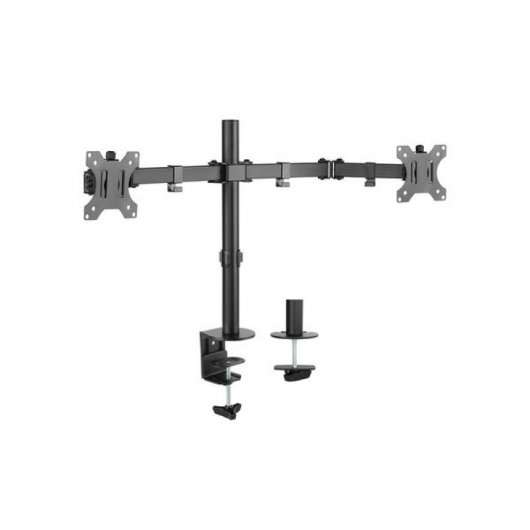 Kimex Soporte de Mesa para 2 Monitores 13''- 32'' VESA 100x100 Máx. 8Kg