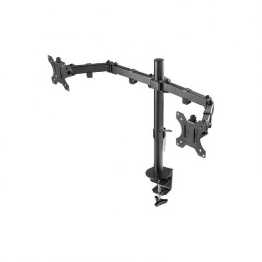 Kimex Soporte de Mesa para 2 Monitores 13''- 32'' VESA 100x100 Máx. 8Kg