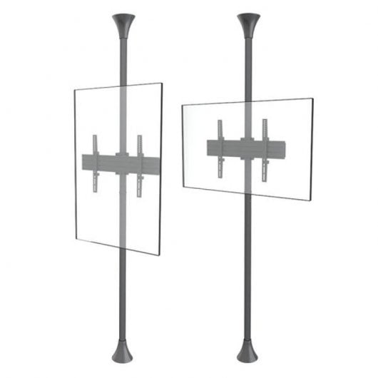 Kimex Suporte de Chão ao Teto para TV 32"-75" VESA 400x400 Máx. 30Kg
