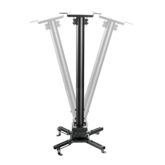 Kimex Soporte de Techo para Proyectores Altura 60-90cm 35Kg Negro