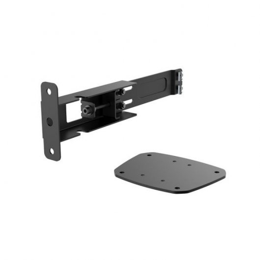 Kimex Soporte de Suelo Atornillable para 4 Pantallas de TV 45"-55" Altura 240cm VESA 600x400 Máx. 50Kg