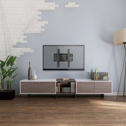 Kimex Soporte de Pared Inclinable para TV 23"-42" VESA 200x200 Máx. 30Kg