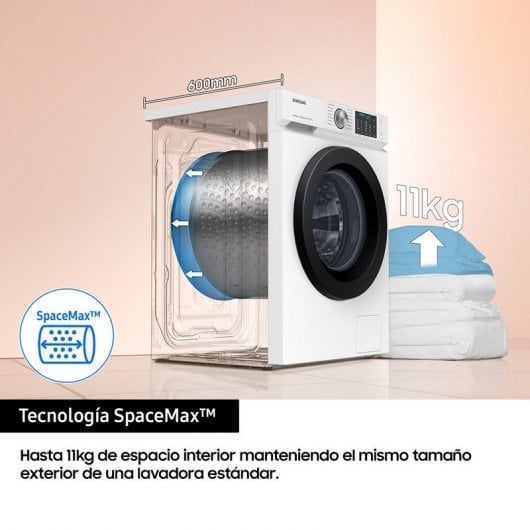 Samsung WW11BBA046TWEC Máquina de Lavar Roupa 11Kg A Branca