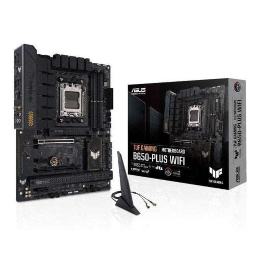 Carte mère ASUS TUF GAMING B650-PLUS WIFI B650 AM5 DDR5 ATX WiFi 6 ARGB 2.5GbE RAID