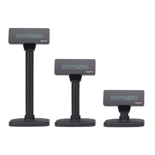 Approx appVFD01 Visor de Cliente VFD para TPV Preto