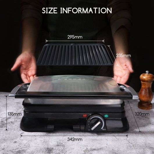 Aigostar Samson Sandwichera 2000W