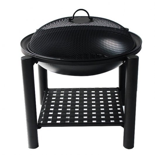 Purline Brasero de Exterior con Tapa Protectora