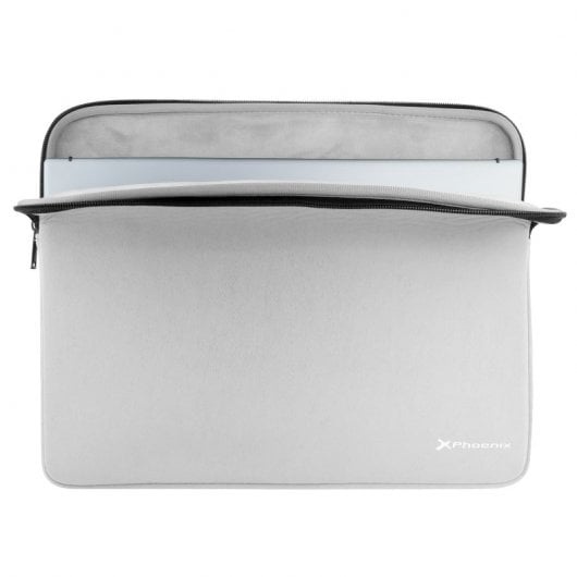 Phoenix Basics Funda de Neopreno Gris para Portátil hasta 16"
